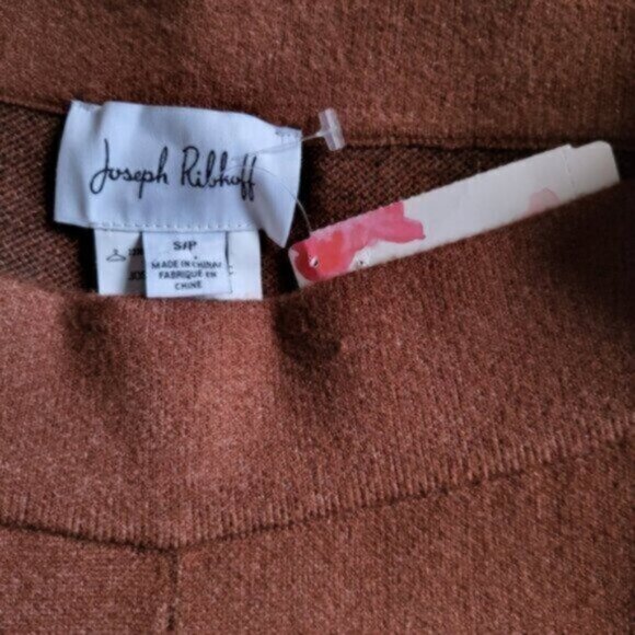 Joseph Ribkoff Animal Print Wide Leg High Waist Knit Pant Size Small - Picture 5 of 10